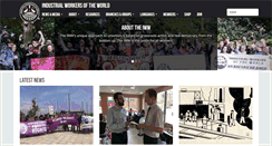 Desktop Screenshot of iww.org.uk